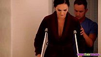 free bianca breeze and teen sara luvv end up in 3some video