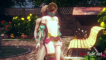 free chuday zelda yaoi link femboy is fucked and cums in his ass video