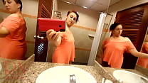 free girlfriend mirror in my shower room video