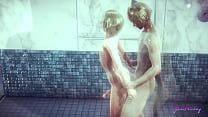 free so yaoi femboy osuke enjoys a hot shower with his boy sissy boy japanese asian manga anime porn gay video