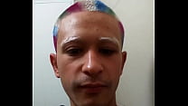 free video masturbation gay pride color hair video