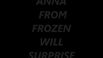 free горячий рыжий косплей анны из frozen хочу показать тебе все и даже больше video