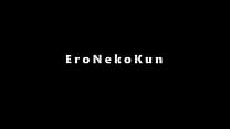 free eronekokun милый кошкомальчик в чёрной ночнушке играется с игрушками и кончает от них без рук video