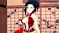 free pt momo yaoyorozu bj tj boku no hero free video