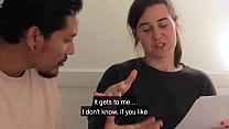 free roommates fool around after rehearsing a script video