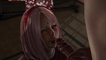 free 사쿠라가 3d 헨타이 무수정 나루토를 빨게 만들었습니다 video